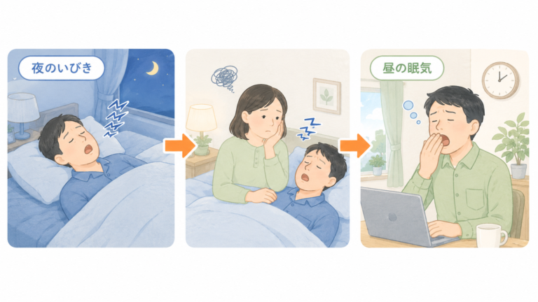 いびきと日中の眠気、何科を受診すればいい？受診の目安をわかりやすく解説