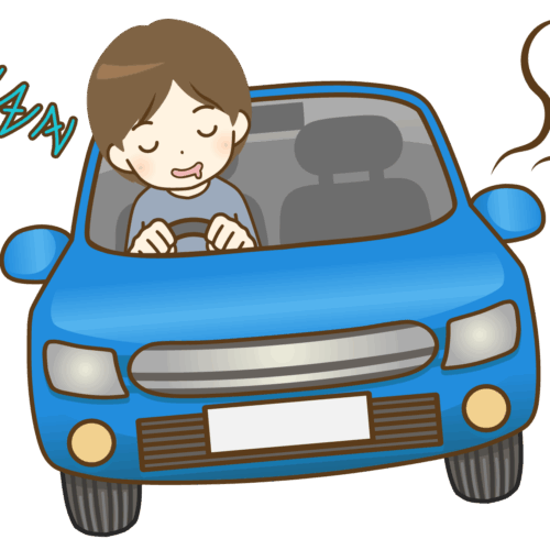 睡眠時無呼吸症候群の影響で居眠り運転する可能性