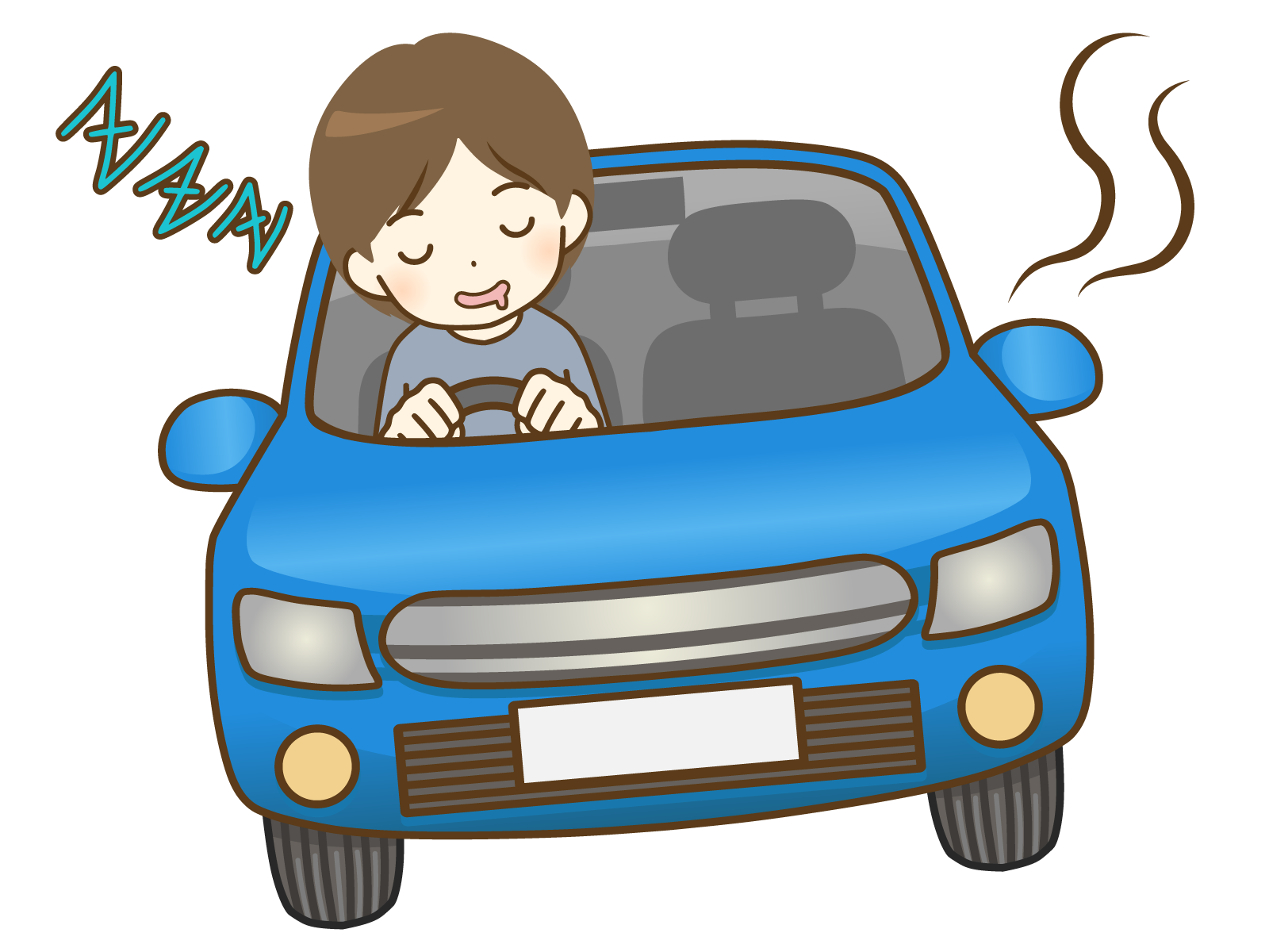 睡眠時無呼吸症候群の影響で居眠り運転する可能性